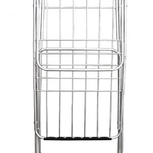 Varal De Chão Com Abas 1,15x0,56x0,90 Smart Em Alumínio